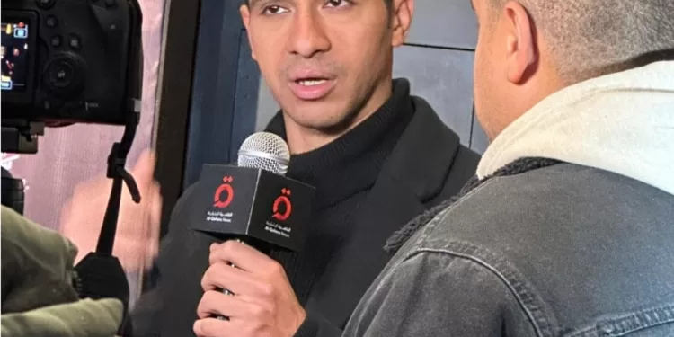 Essam Omar et Rakeen Saad célèbrent la projection spéciale de M. Rambo 2 - Le Progrès Egyptien Essam Omar et Rakeen Saad célèbrent la projection spéciale de M. Rambo 1 - Le Progrès Egyptien