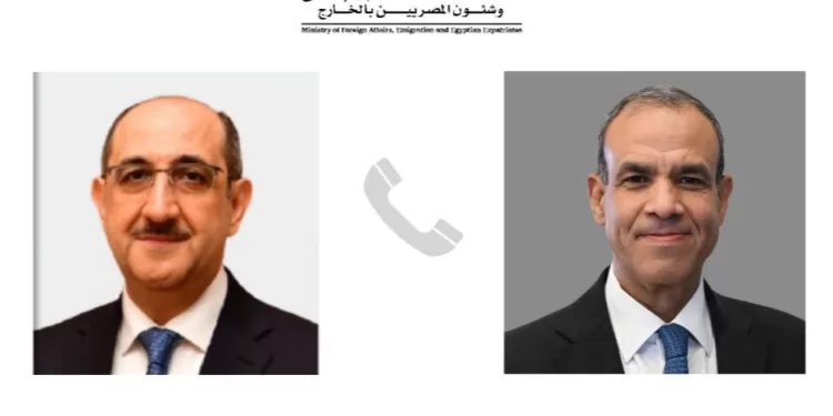 Entretien téléphonique Abdel Aati avec son homologue syrien 1 - Le Progrès Egyptien