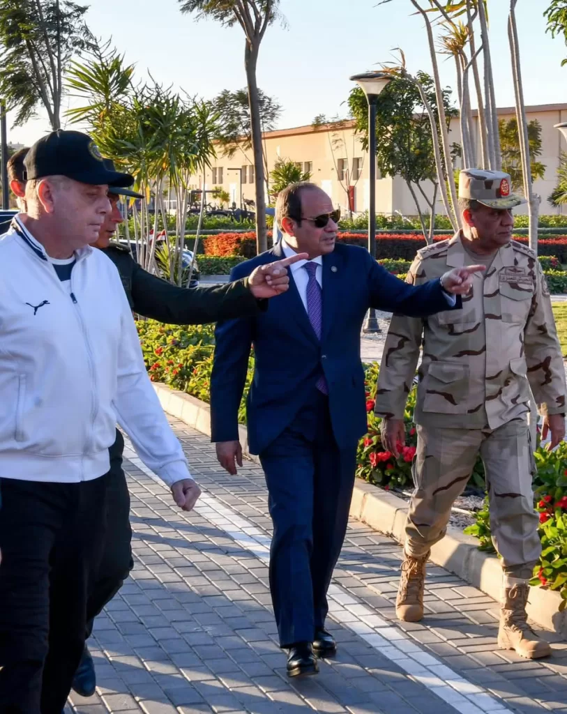 Tournée d’inspection du Président Al-Sissi dans la NCA 8 - Le Progrès Egyptien Tournée d’inspection du Président Al-Sissi dans la NCA 7 - Le Progrès Egyptien