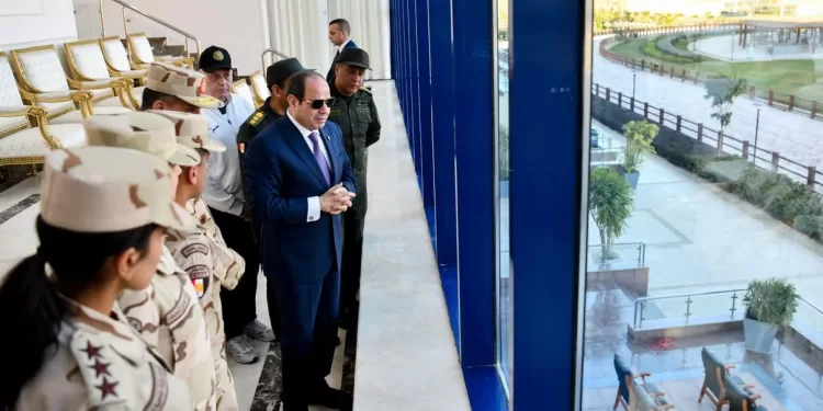 Tournée d’inspection du Président Al-Sissi dans la NCA 1 - Le Progrès Egyptien