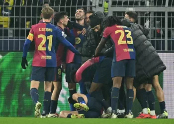 C1: avec un doublé, Ferran Torres propulse Barcelone à la 2e place