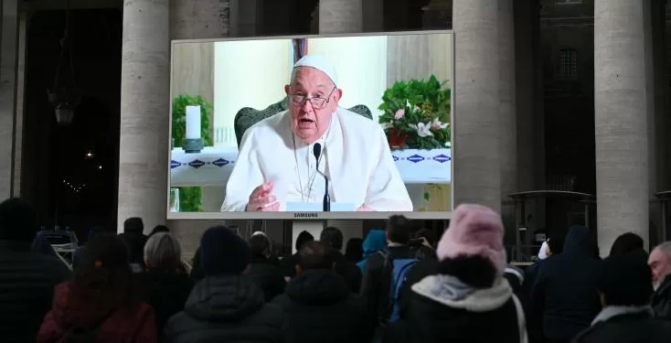 Le pape François persiste et condamne encore "la cruauté" des frappes contre Gaza 2 - Le Progrès Egyptien Le pape François persiste et condamne encore "la cruauté" des frappes contre Gaza 1 - Le Progrès Egyptien