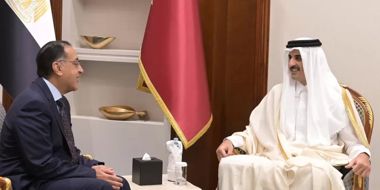 Forum de Doha : Madbouli s’entretient avec l’émir du Qatar et avec son homologue qatari 2 - Le Progrès Egyptien Forum de Doha : Madbouli s’entretient avec l’émir du Qatar et avec son homologue qatari 1 - Le Progrès Egyptien