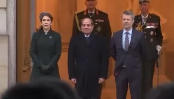 Al-Sissi entame sa visite par une visite à la Citadelle et au Mémorial danois