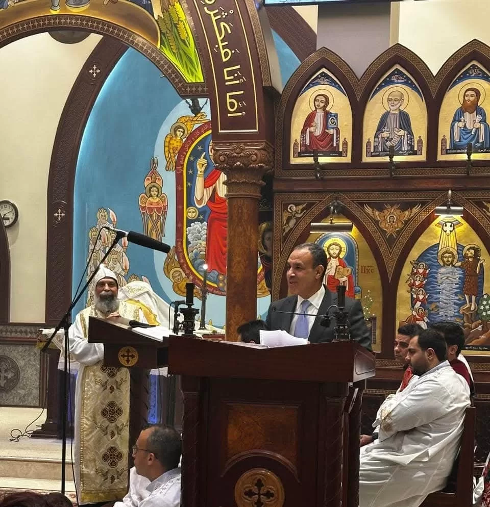 Le ministre des AE participe à la messe de Noël dans l'église orthodoxe égyptienne d'Oman 6 - Le Progrès Egyptien Le ministre des AE participe à la messe de Noël dans l'église orthodoxe égyptienne d'Oman 5 - Le Progrès Egyptien