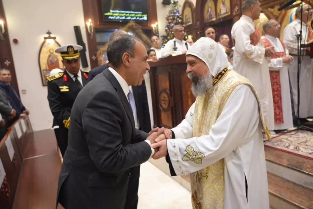 Le ministre des AE participe à la messe de Noël dans l'église orthodoxe égyptienne d'Oman 4 - Le Progrès Egyptien Le ministre des AE participe à la messe de Noël dans l'église orthodoxe égyptienne d'Oman 3 - Le Progrès Egyptien