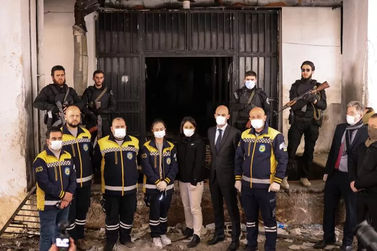 A Damas, les chefs de la diplomatie française et allemande plaident pour une transition pacifique 5 - Le Progrès Egyptien