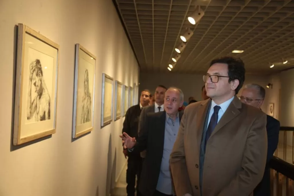 Exposition "Le passé et le présent" d’Alaa Hegazy à l’Opéra du Caire 14 - Le Progrès Egyptien Exposition "Le passé et le présent" d’Alaa Hegazy à l’Opéra du Caire 13 - Le Progrès Egyptien