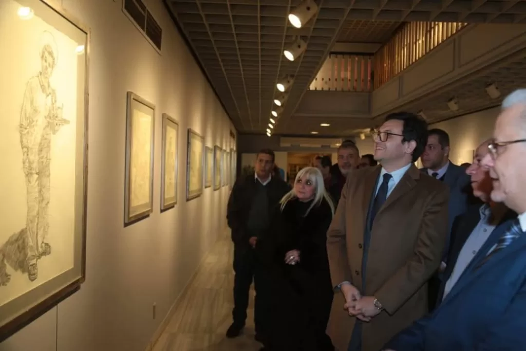 Exposition "Le passé et le présent" d’Alaa Hegazy à l’Opéra du Caire 8 - Le Progrès Egyptien Exposition "Le passé et le présent" d’Alaa Hegazy à l’Opéra du Caire 7 - Le Progrès Egyptien