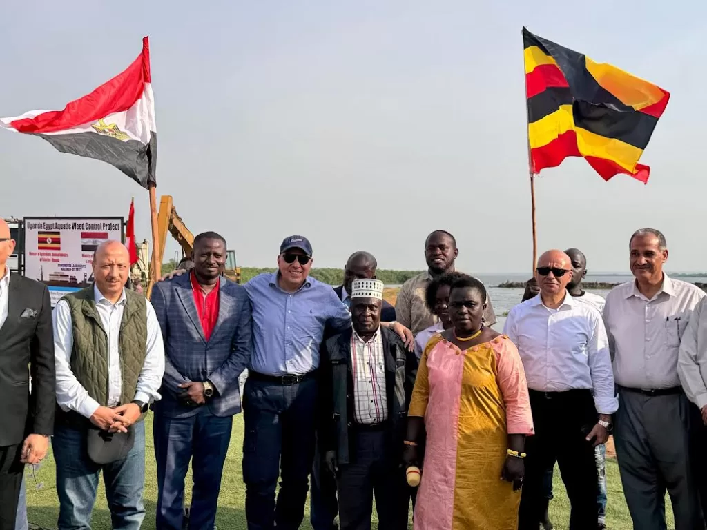 Inspection du projet égyptien de lutte contre les plantes aquatiques en Ouganda 3 - Le Progrès Egyptien