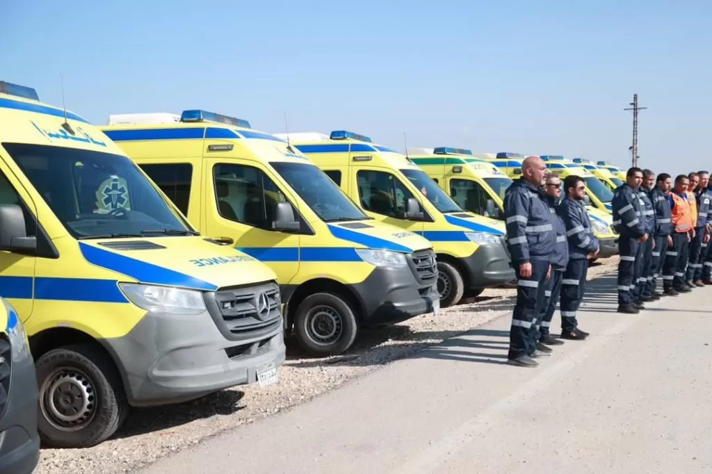Les 1ers camions d'aide humanitaire pénètrent à Gaza depuis l'Egypte 6 - Le Progrès Egyptien Les 1ers camions d'aide humanitaire pénètrent à Gaza depuis l'Egypte 5 - Le Progrès Egyptien