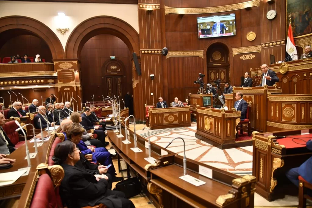 Lors de la session plénière du Sénat: Passage en revue du plan de développement des aéroports 7 - Le Progrès Egyptien