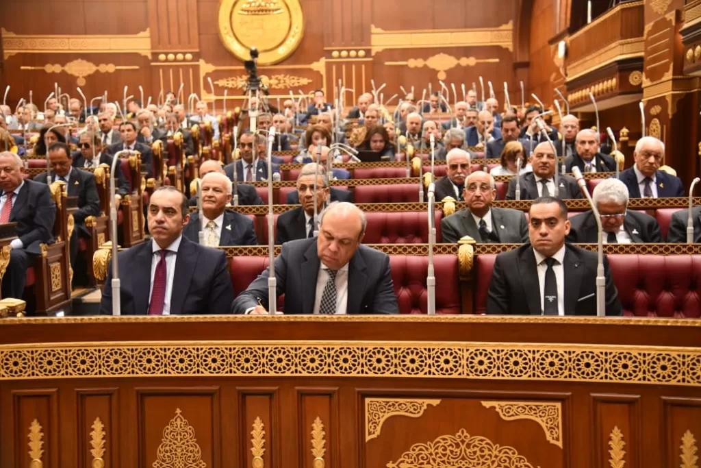 Lors de la session plénière du Sénat: Passage en revue du plan de développement des aéroports 5 - Le Progrès Egyptien