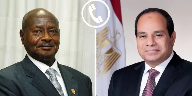 Abdel-Fattah Al-Sissi s'entretient avec son homologue ougandais 2 - Le Progrès Egyptien Abdel-Fattah Al-Sissi s'entretient avec son homologue ougandais 1 - Le Progrès Egyptien