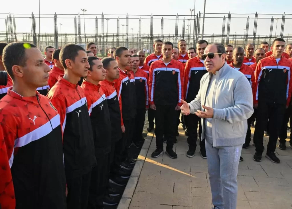 Al-Sissi effectue une visite à l'Académie militaire 33 - Le Progrès Egyptien