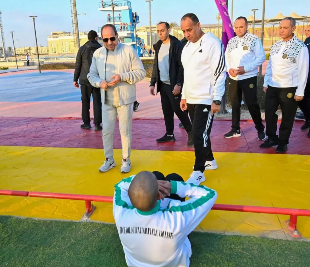 Al-Sissi effectue une visite à l'Académie militaire 11 - Le Progrès Egyptien