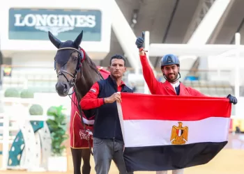 Les cavaliers égyptiens “en or” à Qatar