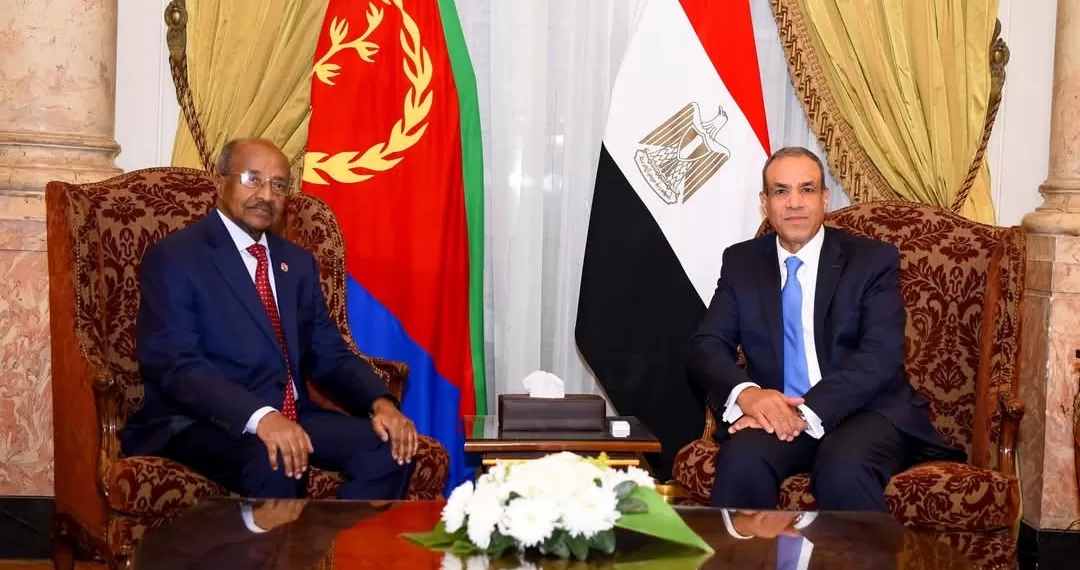 Abdel-Aati discute avec son homologue érythréen du renforcement de la coopération bilatérale 1 - Le Progrès Egyptien
