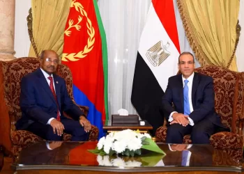 Abdel-Aati discute avec son homologue érythréen du renforcement de la coopération bilatérale