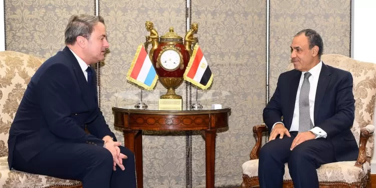 Abdel-Aati se félicite du niveau des relations entre l'Egypte et le Luxembourg 1 - Le Progrès Egyptien