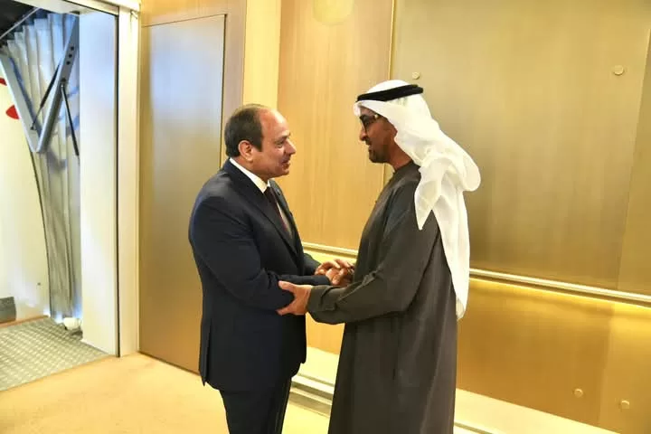 Abou Dhabi : Ben Zayed reçoit Al-Sissi 3 - Le Progrès Egyptien
