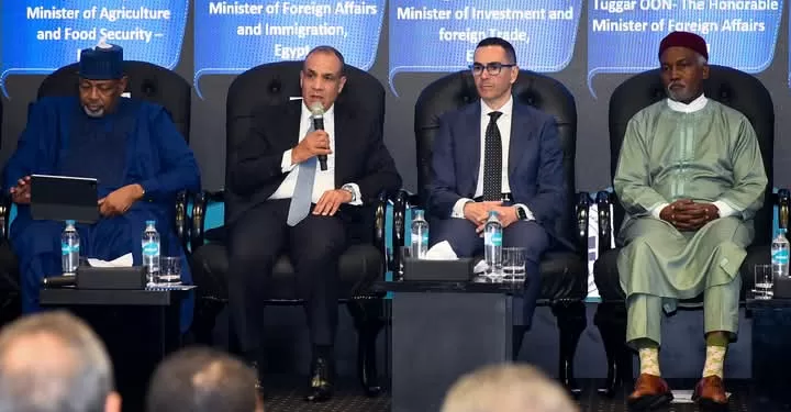 Tenue du forum d'affaires égypto-nigérian 2 - Le Progrès Egyptien Tenue du forum d'affaires égypto-nigérian 1 - Le Progrès Egyptien