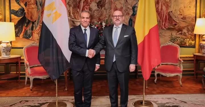 Bruxelles: Pourparlers du ministre des AE et de son homologue belge 1 - Le Progrès Egyptien