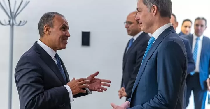 Le ministre des AE reçu par le PM belge 1 - Le Progrès Egyptien