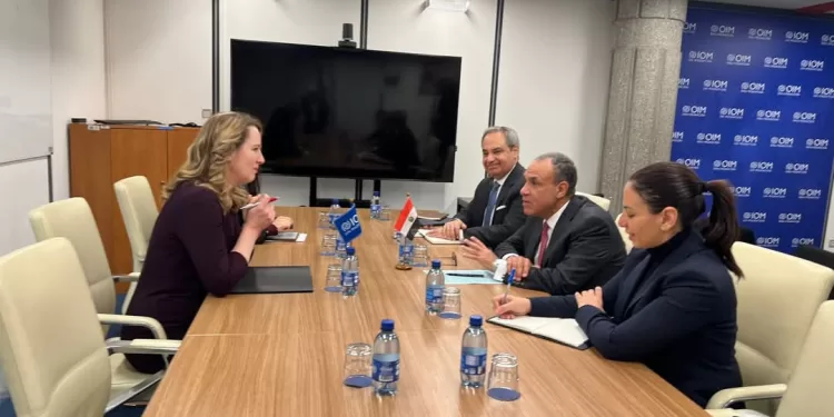 Abdel-Aati rencontre la directrice générale de l'Organisation internationale pour les migrations à Genève 2 - Le Progrès Egyptien Abdel-Aati rencontre la directrice générale de l'Organisation internationale pour les migrations à Genève 1 - Le Progrès Egyptien