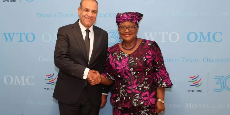 Abdel Aati rencontre la directrice générale de l'OMC 1 - Le Progrès Egyptien