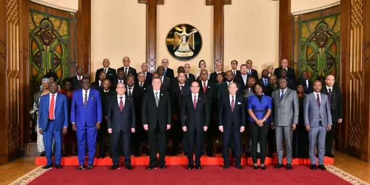 Al-Sissi reçoit les présidents des cours constitutionnelles africaines 1 - Le Progrès Egyptien