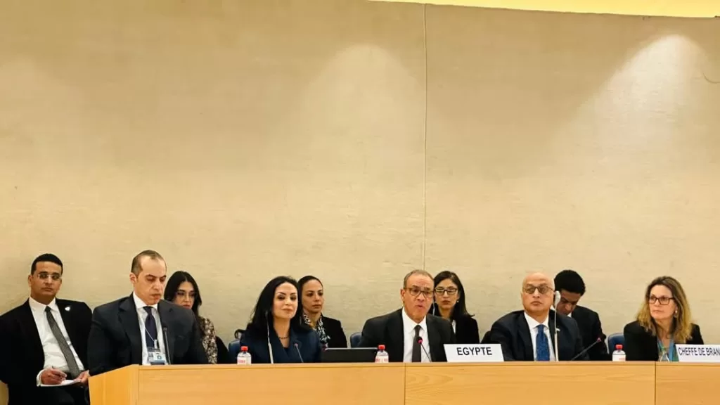 Genève: Abdel-Aati préside la délégation de l'Égypte à la séance de l'UPR 5 - Le Progrès Egyptien