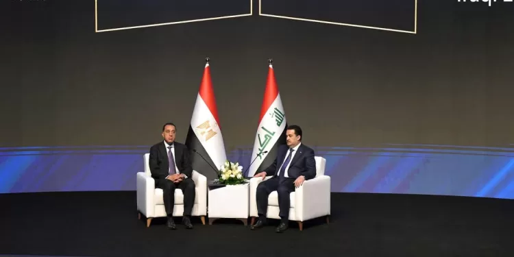 Bagdad: Les premiers ministres d'Égypte et d'Irak président le forum d'affaires égypto-irakien 2 - Le Progrès Egyptien Bagdad: Les premiers ministres d'Égypte et d'Irak président le forum d'affaires égypto-irakien 1 - Le Progrès Egyptien