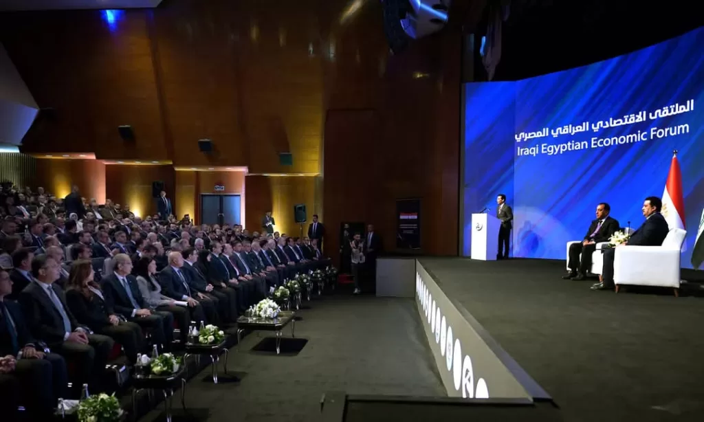 Bagdad: Les premiers ministres d'Égypte et d'Irak président le forum d'affaires égypto-irakien 4 - Le Progrès Egyptien Bagdad: Les premiers ministres d'Égypte et d'Irak président le forum d'affaires égypto-irakien 3 - Le Progrès Egyptien