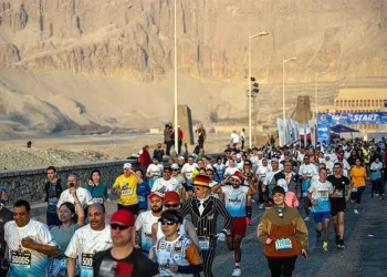 Le marathon international d’Egypte connaît une forte affluence de touristes de par le monde