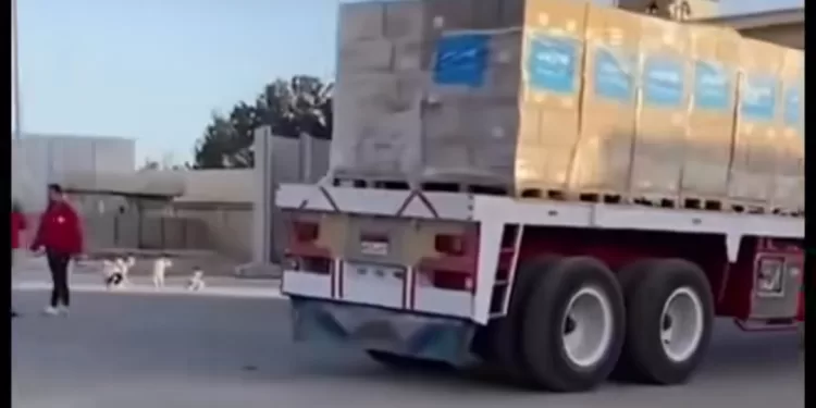 Terminal de Rafah : Entrée de l’aide humanitaire égyptienne à Gaza (Vidéo) 1 - Le Progrès Egyptien