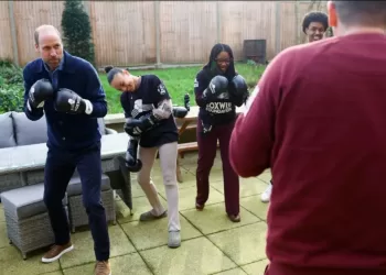 Boxe, baby-foot et goûter : Le prince William se lâche après les soucis