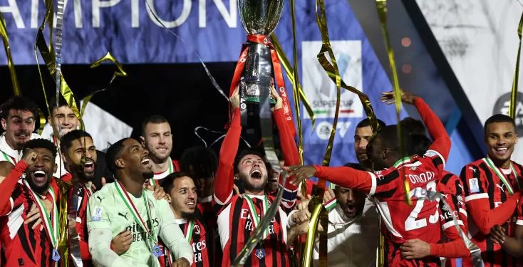Supercoupe d'Italie: l'AC Milan, renversant, stoppe l'Inter 1 - Le Progrès Egyptien