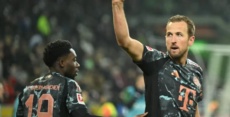 Le Bayern s'en sort grâce à Kane 1 - Le Progrès Egyptien