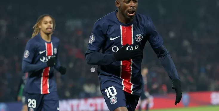 L1: le PSG enchaine et maintient son avance grâce à Dembélé 1 - Le Progrès Egyptien