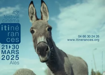 Un âne, star de l’affiche du festival itinérances, une première !