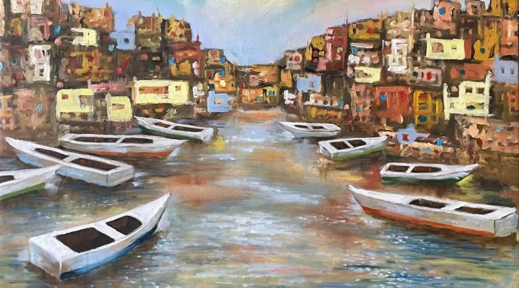 Manal peint ses «Contes en couleurs» 1 - Le Progrès Egyptien