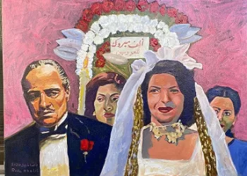 Stars du cinéma et créateurs à Art Corner