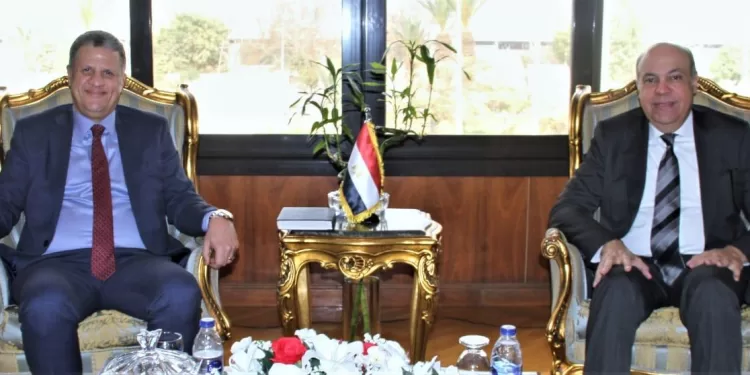 Rencontre d’Al-Hefni avec une délégation du King's College Hospital 2 - Le Progrès Egyptien Rencontre d’Al-Hefni avec une délégation du King's College Hospital 1 - Le Progrès Egyptien