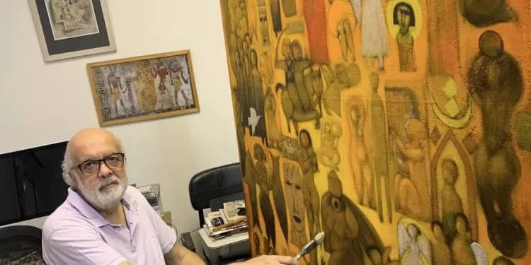 Moustafa Rahma, le peintre des légendes et des âmes 2 - Le Progrès Egyptien Moustafa Rahma, le peintre des légendes et des âmes 1 - Le Progrès Egyptien