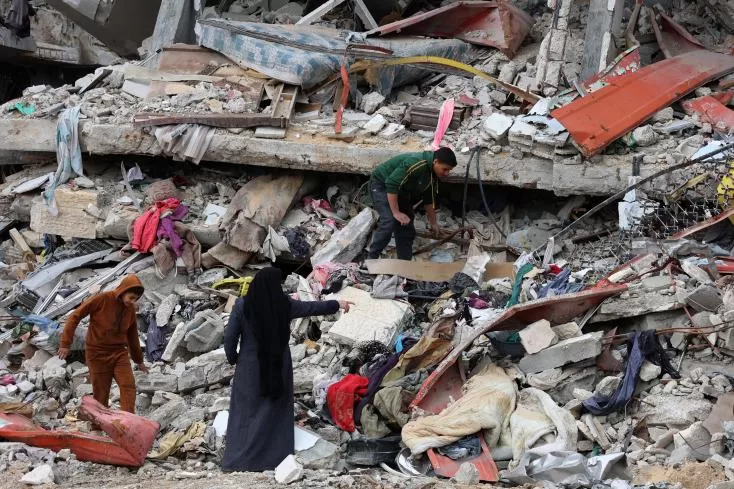 Les Palestiniens reprennent la route à travers Gaza après le retrait israélien 5 - Le Progrès Egyptien