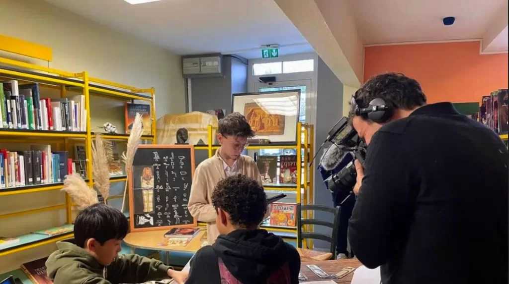 Fan de l'Egypte à 12 ans, star d’un reportage de France 2 6 - Le Progrès Egyptien Fan de l'Egypte à 12 ans, star d’un reportage de France 2 5 - Le Progrès Egyptien
