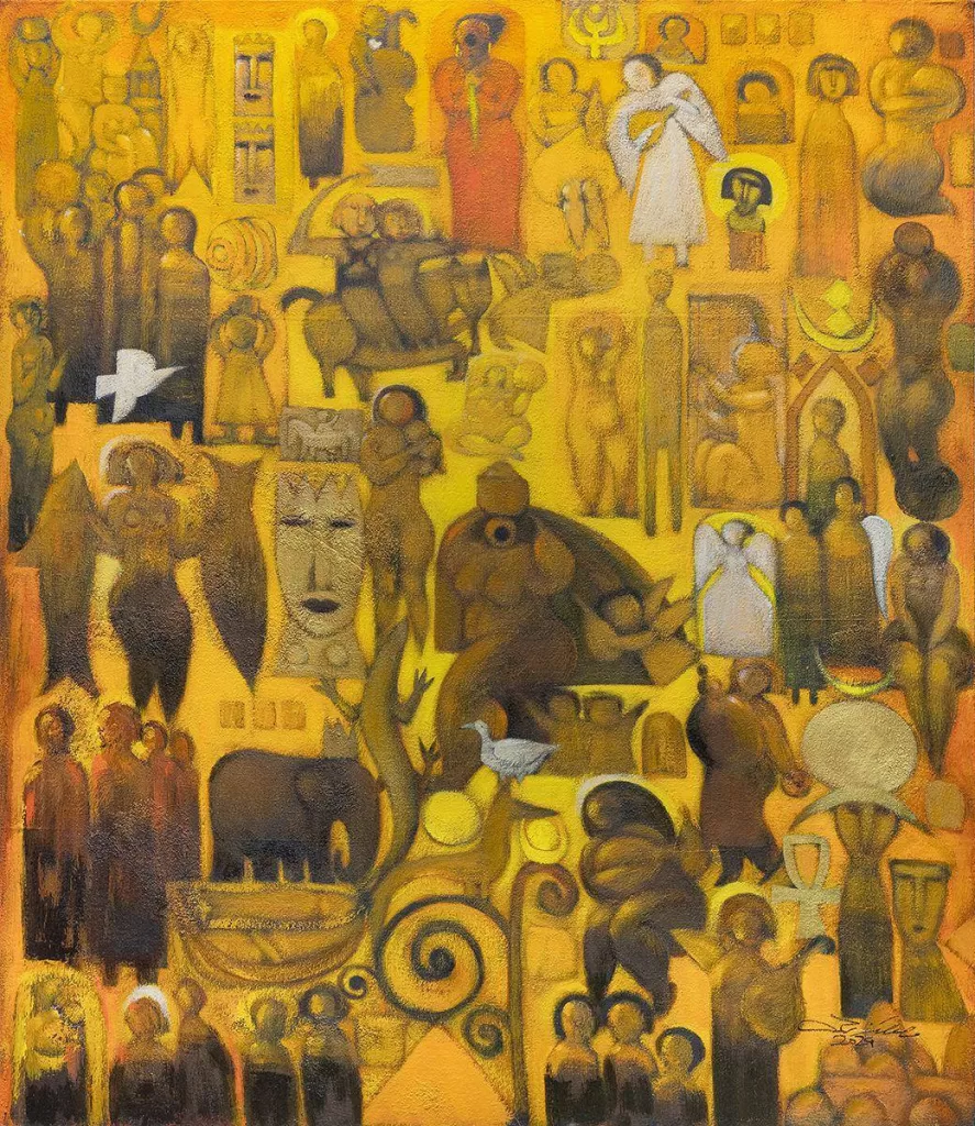 Moustafa Rahma, le peintre des légendes et des âmes 8 - Le Progrès Egyptien Moustafa Rahma, le peintre des légendes et des âmes 7 - Le Progrès Egyptien