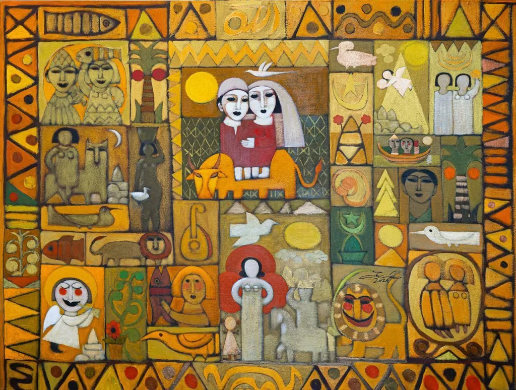 Moustafa Rahma, le peintre des légendes et des âmes 12 - Le Progrès Egyptien Moustafa Rahma, le peintre des légendes et des âmes 11 - Le Progrès Egyptien