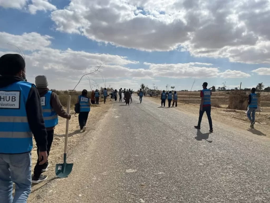Fayoum : Des arbres sur des routes menant aux réserves de Qarun et Wadi El Rayan 4 - Le Progrès Egyptien Fayoum : Des arbres sur des routes menant aux réserves de Qarun et Wadi El Rayan 3 - Le Progrès Egyptien